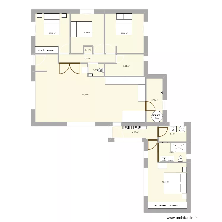 Agrandissement maison 2. Plan de Agrandissement maison 2. Plan de