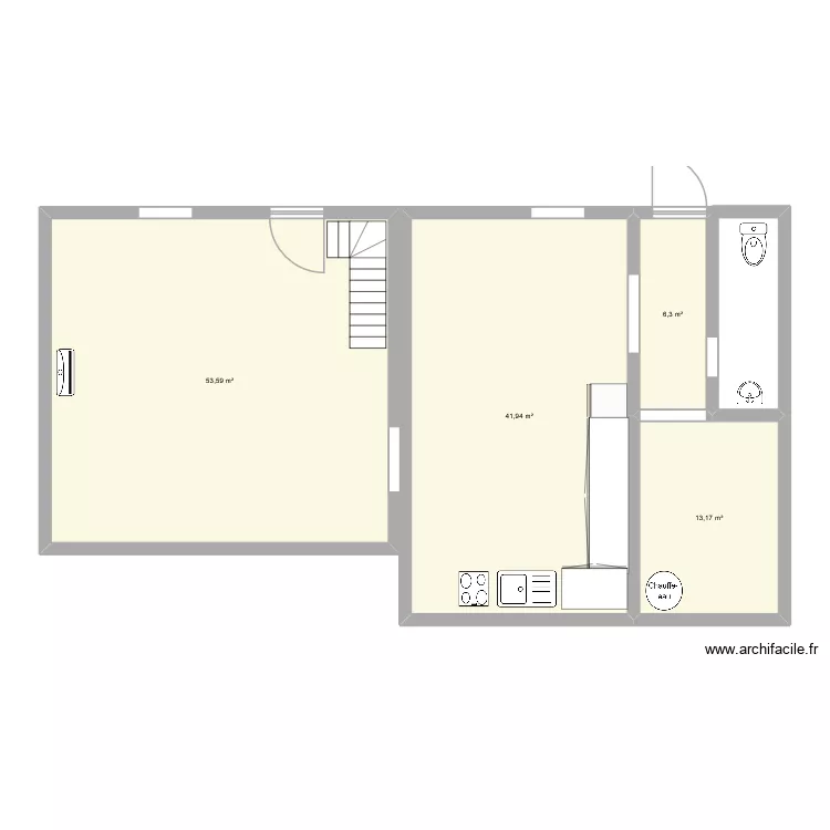 bourneau. Plan de 4 et 115 m² bourneau. Plan de 4 et 115 m²