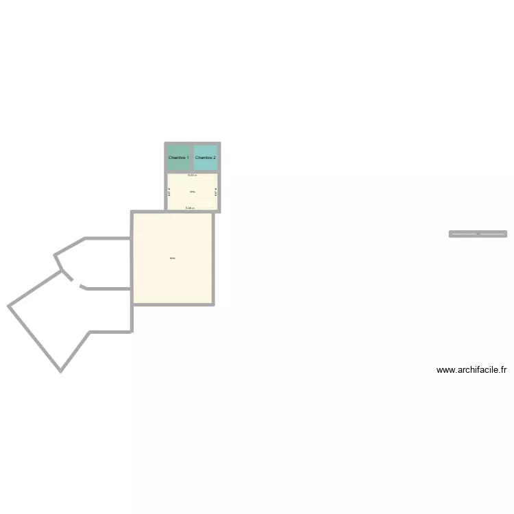 Plan VanVooren3. Plan de 5  et 146 m²