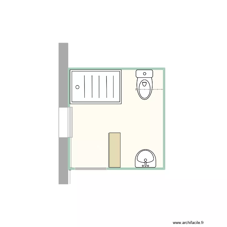 RdC - juin2026. Plan de 1 et 5 m² RdC - juin2026. Plan de 1 et 5 m²