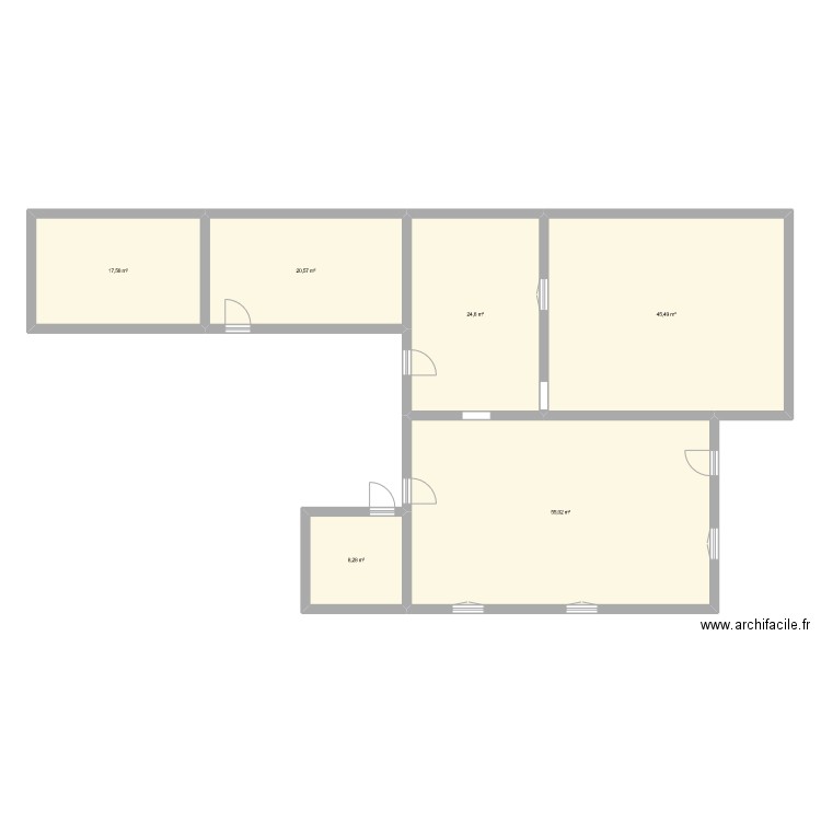 vidais. Plan de 0 pièce et 0 m2
