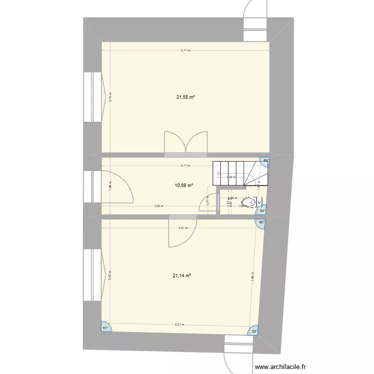 Joseph Existant. Plan de Joseph Existant. Plan de