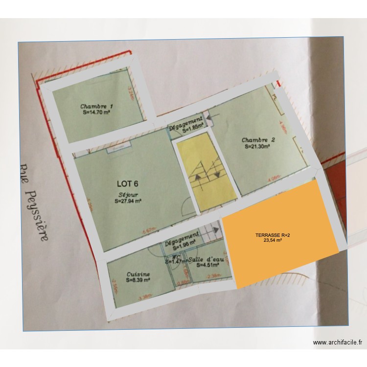 IMMEUBLE MILLAU . Plan de 0 pièce et 0 m2