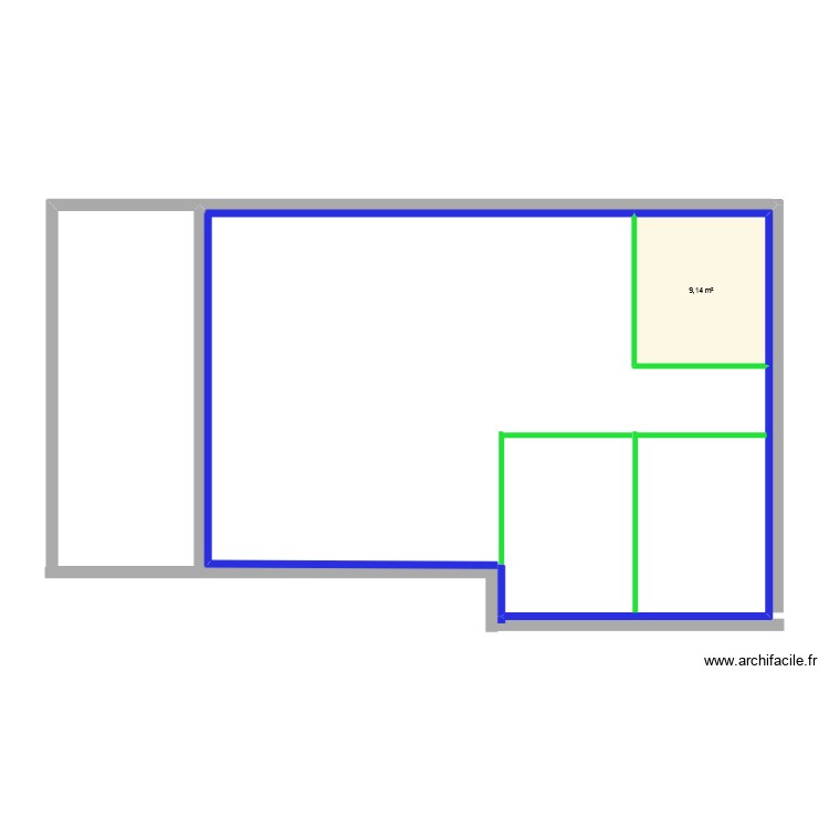 juju. Plan de 0 pièce et 0 m2