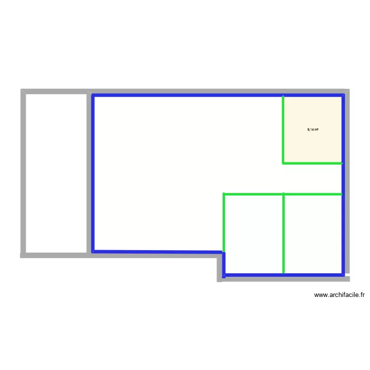 juju. Plan de 1 et 9 m² juju. Plan de 1 et 9 m²