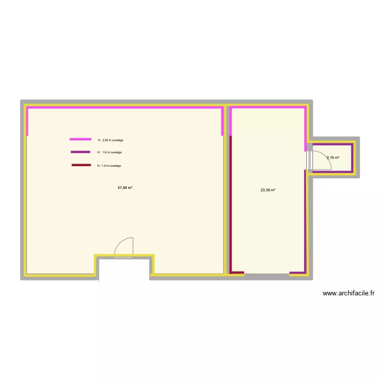 BOINNARD - CU / INJ. Plan de 3  et 84 m²