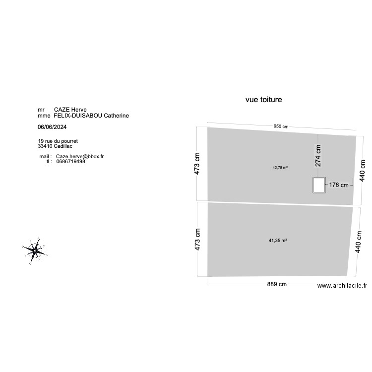 toiture 2. Plan de 0 pièce et 0 m2