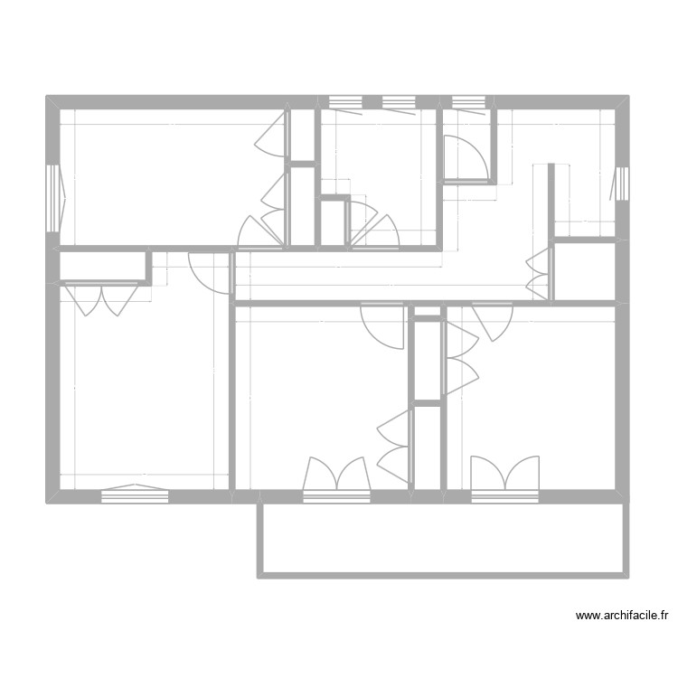 maison. Plan de 0 pièce et 0 m2