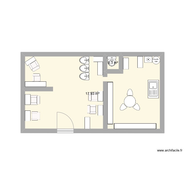 Atelier st brice. Plan de 0 pièce et 0 m2