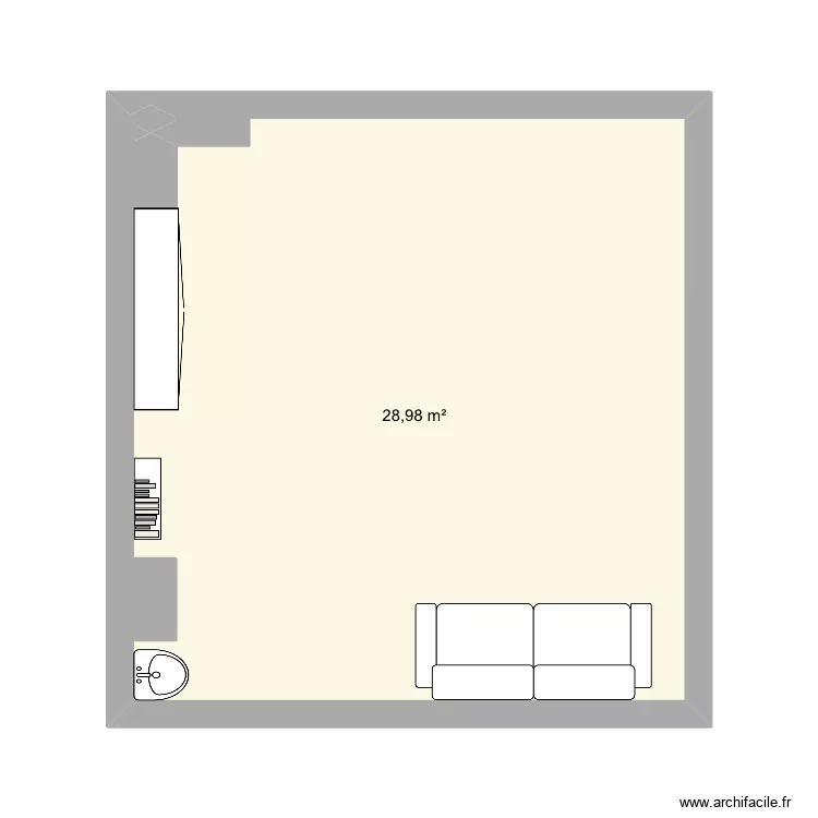 CEP C06. Plan de 1 et 29 m² CEP C06. Plan de 1 et 29 m²