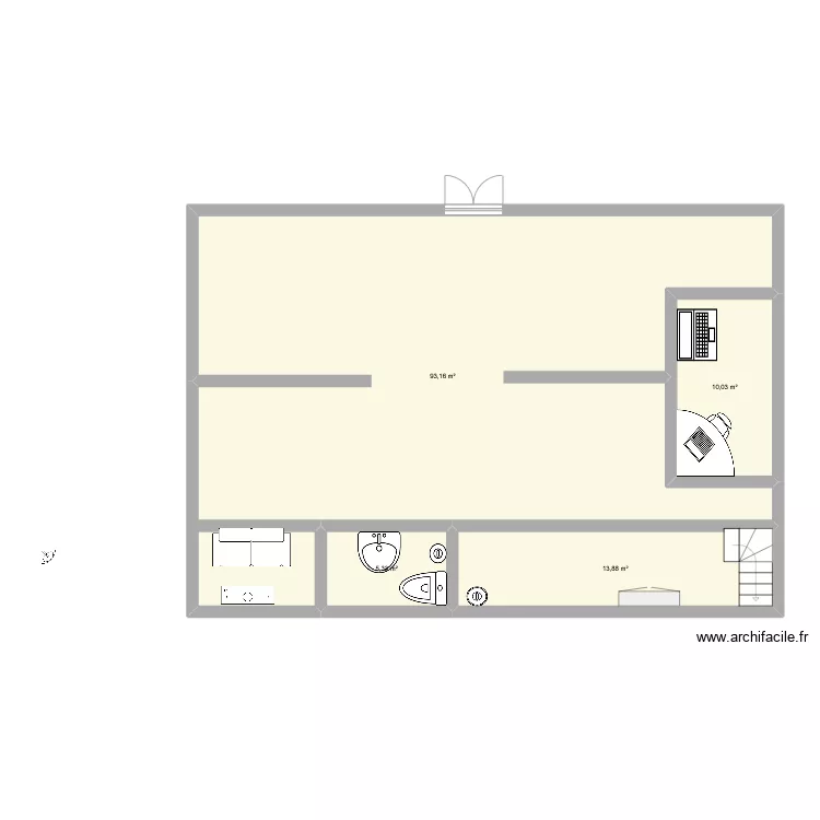 orchestra. Plan de 