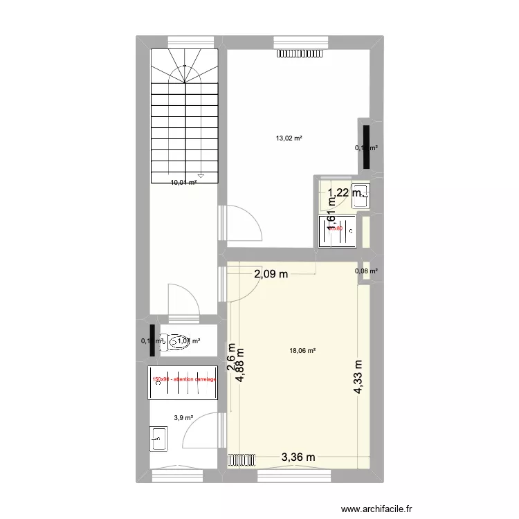 St Gilles Chee Woo 229 ELEC - 3ieme etage - 16 mai. Plan de St Gilles Chee Woo 229 ELEC - 3ieme etage - 16 mai. Plan de