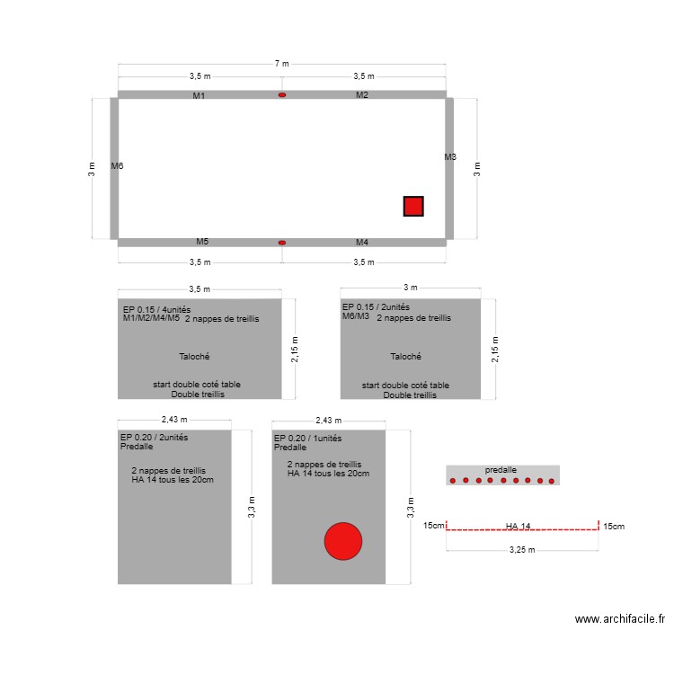 reserve. Plan de 0 pièce et 0 m2
