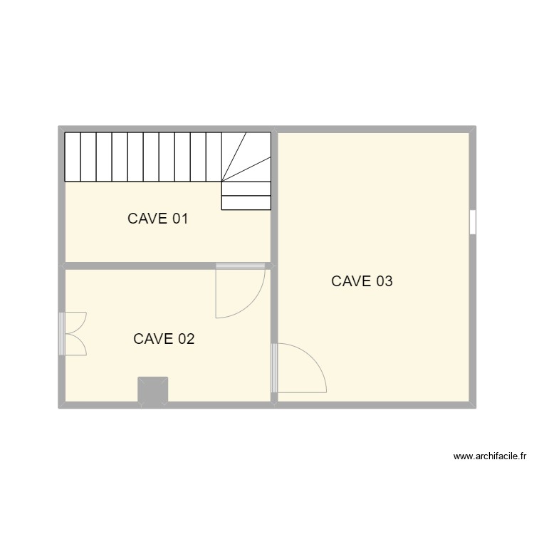 SERNHAC SOUS SOL. Plan de 0 pièce et 0 m2