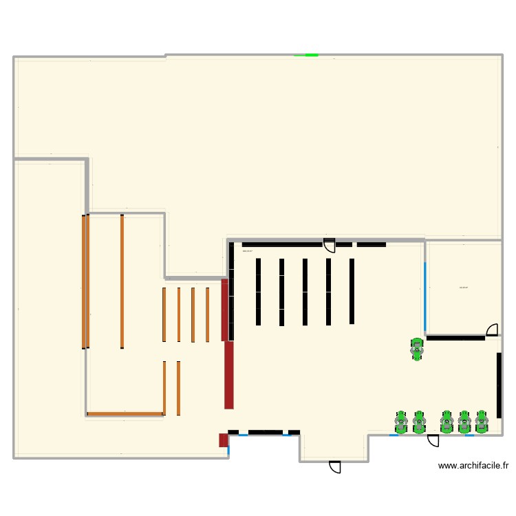 rapport de stage BTS. Plan de 0 pièce et 0 m2