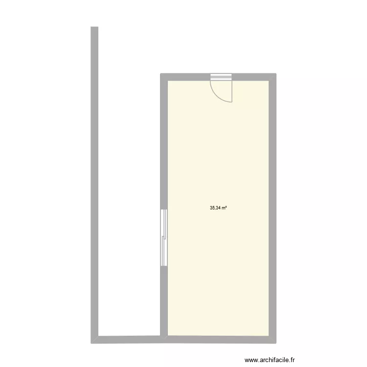 PLAN C. Plan de 1 et 35 m² PLAN C. Plan de 1 et 35 m²