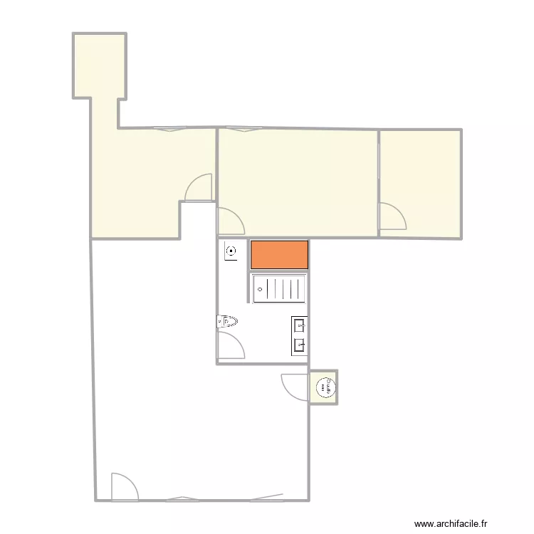 RDC nOUVEAU. Plan de 