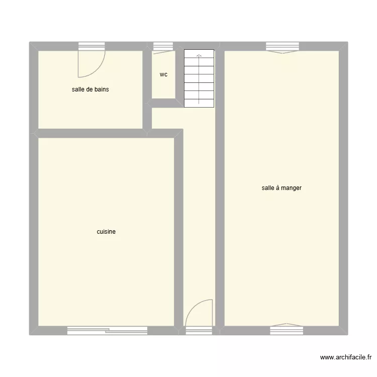 FREMONT RDC ETAT INITIAL. Plan de 