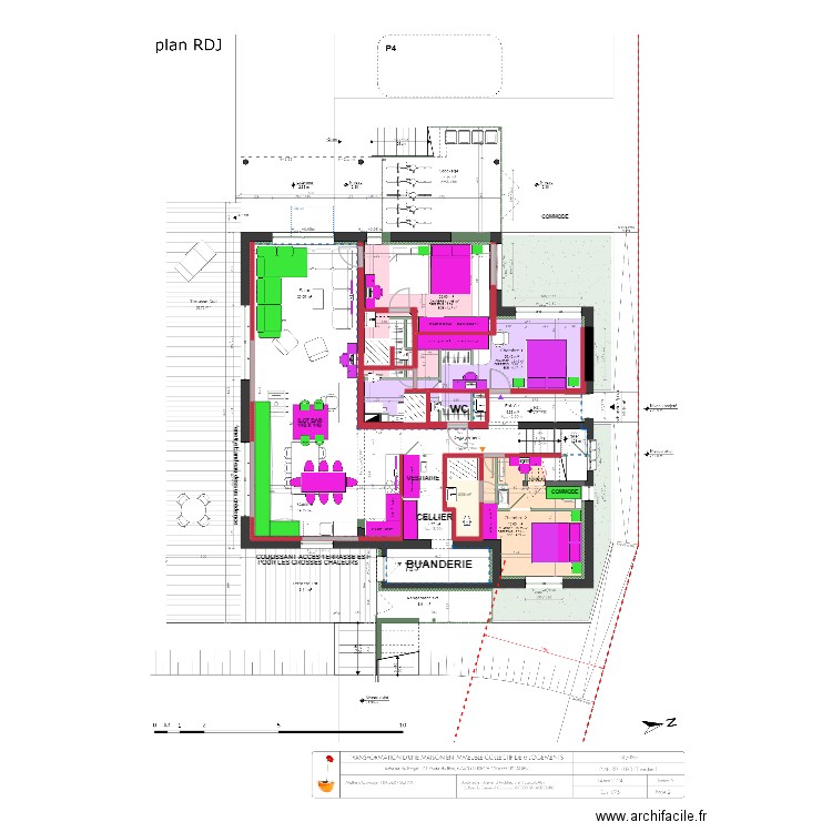 COLOC 6. Plan de 0 pièce et 0 m2
