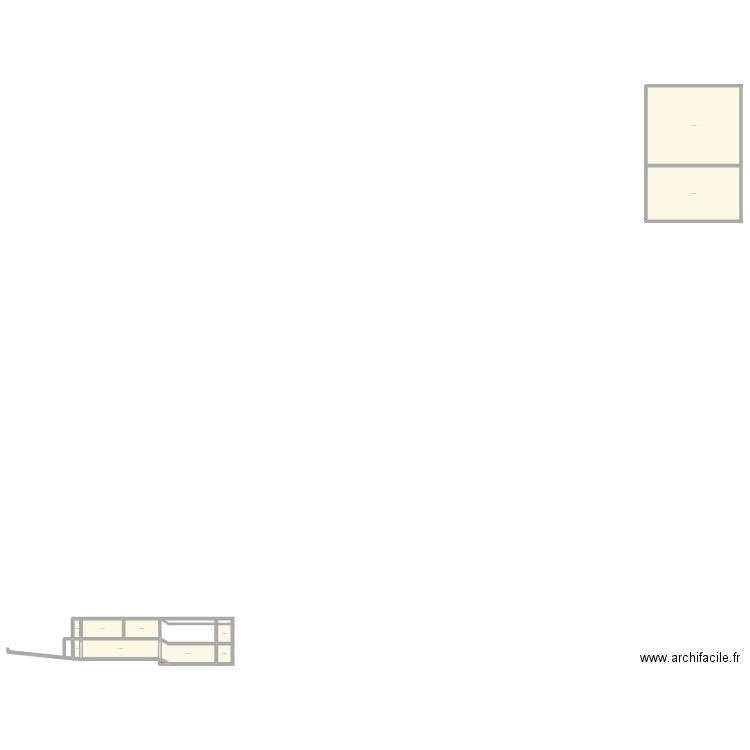 Latéral . Plan de 12 pièces et 263 m2