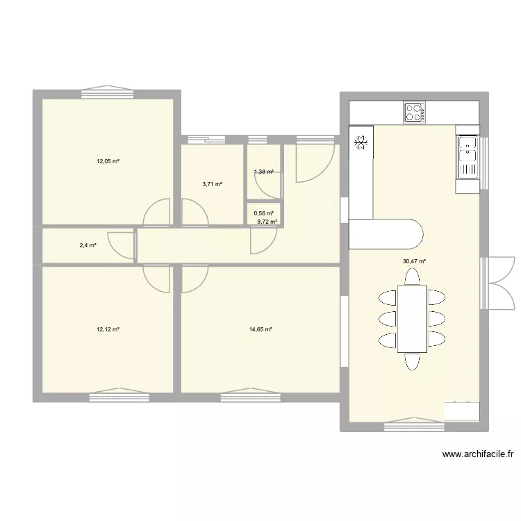 chez nous 2 modifié. Plan de 9 et 86 m² chez nous 2 modifié. Plan de 9 et 86 m²
