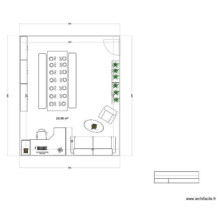 GAIA APOTHECARY LAYOUT PLAN. Plan de 