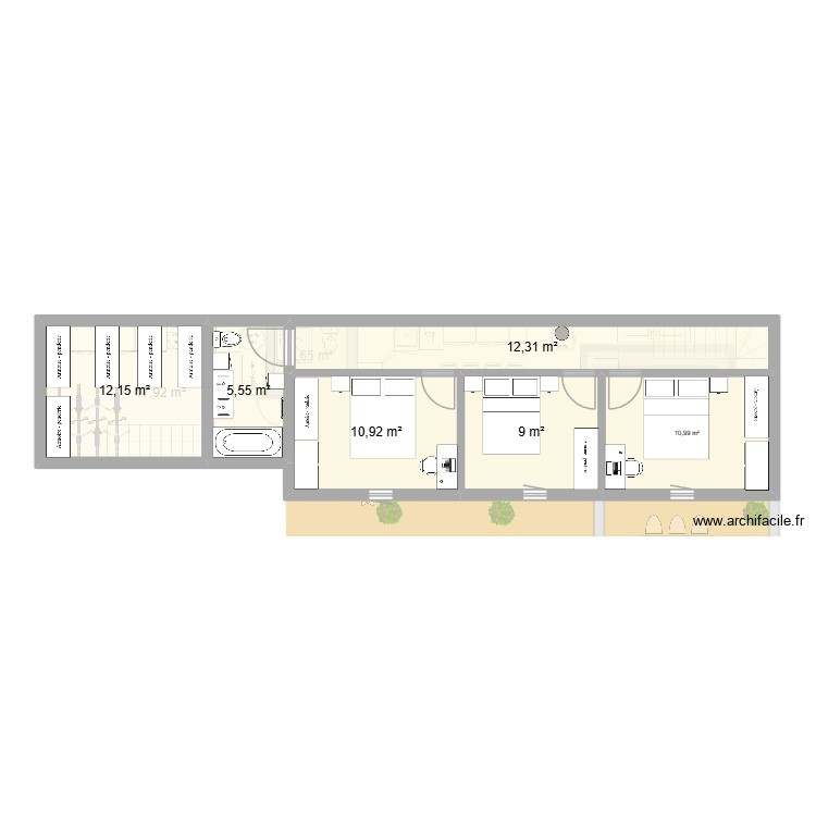 claude4. Plan de 0 pièce et 0 m2