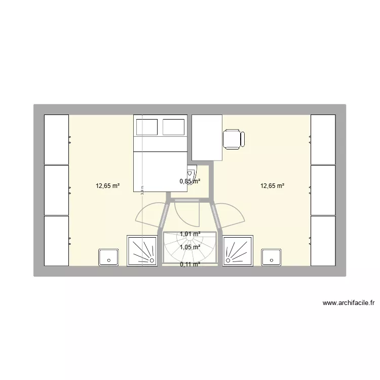 Invest 1. Plan de 12 et 87 m² Invest 1. Plan de 12 et 87 m²