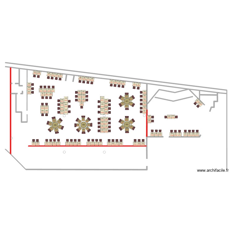 Plan phase 1. Plan de 0 pièce et 0 m2