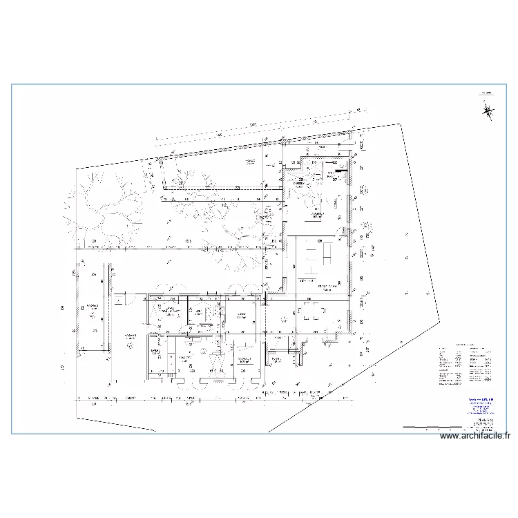 CHAILLOU VIERGE A JOUR. Plan de CHAILLOU VIERGE A JOUR. Plan de