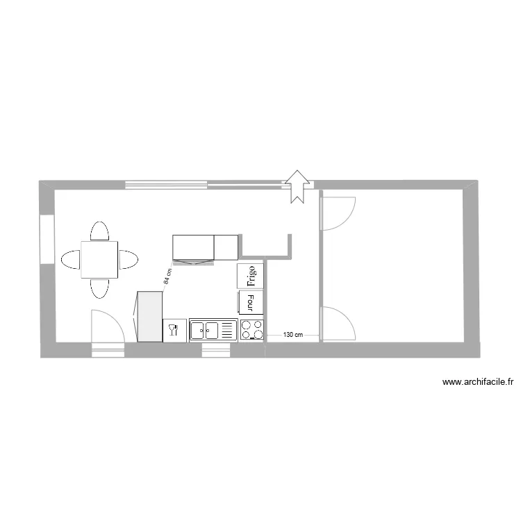 Narrosse /Appart Est. Plan de 