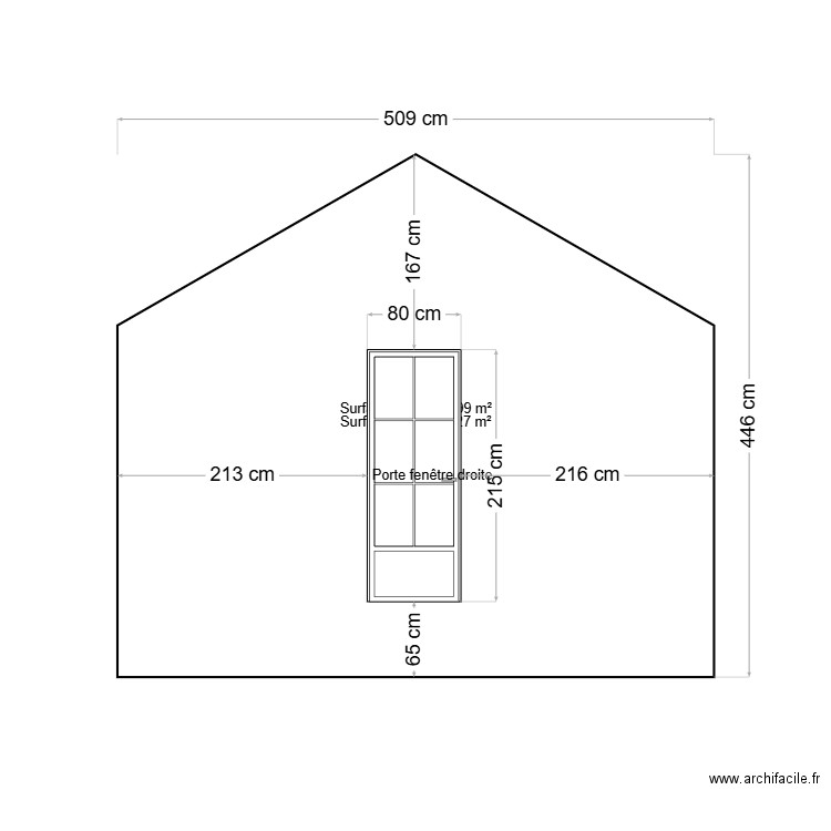 fazcade nord avant et apres menuiserie pvc blanche. Plan de 0 pièce et 0 m2