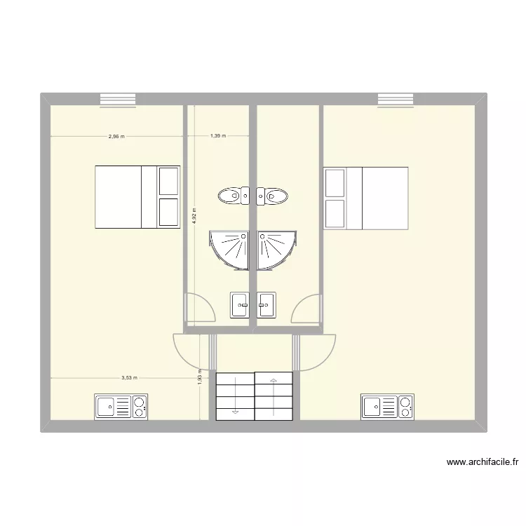 plan création logement comble. Plan de 1 et 66 m² plan création logement comble. Plan de 1 et 66 m²
