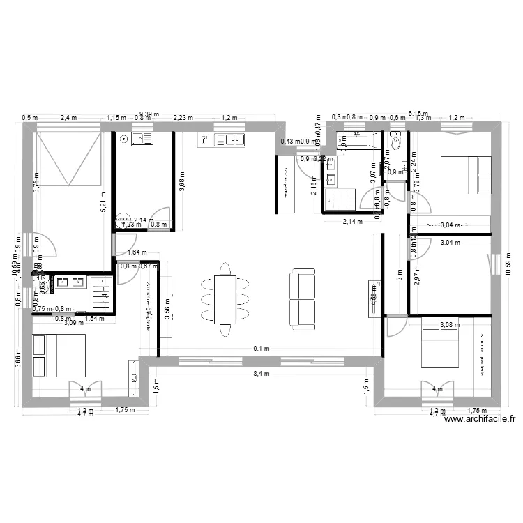 Maison Saint Savinien. Plan de Maison Saint Savinien. Plan de