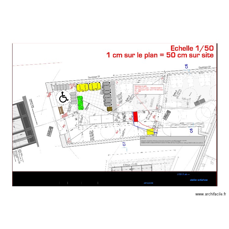 VESTIAIRES + DECHETS. Plan de 0 pièce et 0 m2