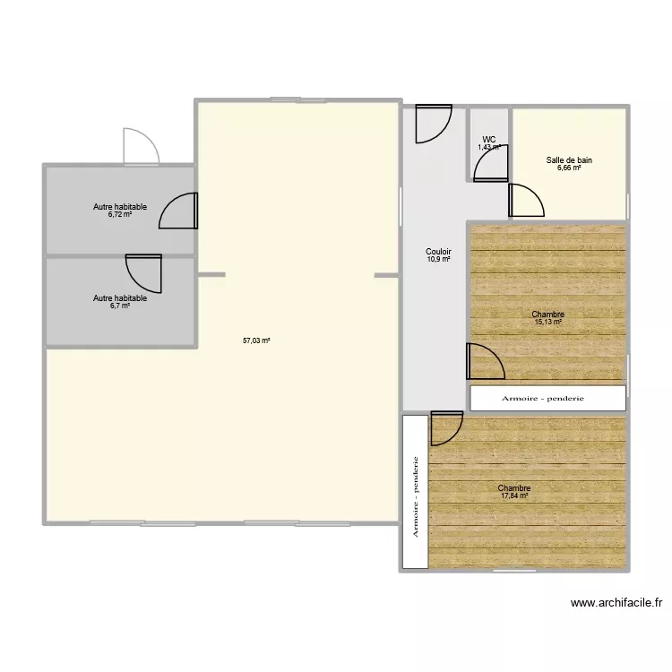 mousset soustons. Plan de 8 Pièces et 122 m² mousset soustons. Plan de 8 Pièces et 122 m²