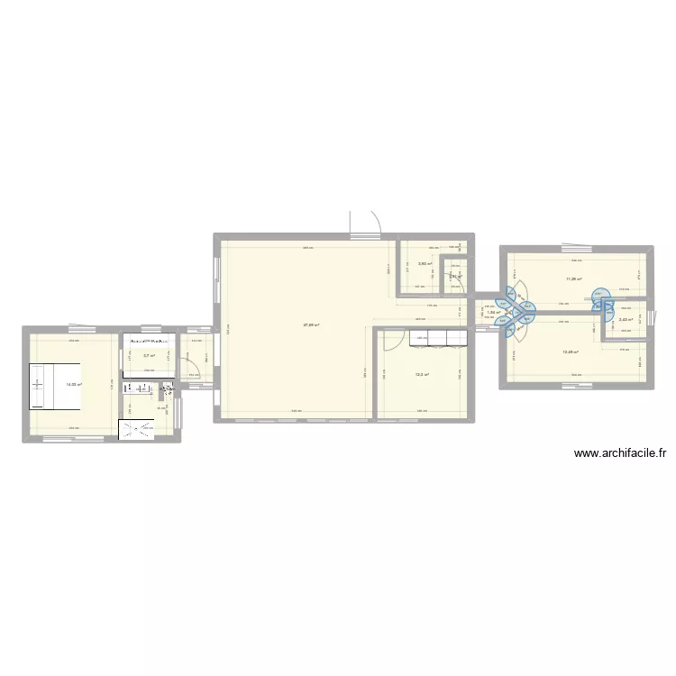 maison 1. Plan de maison 1. Plan de