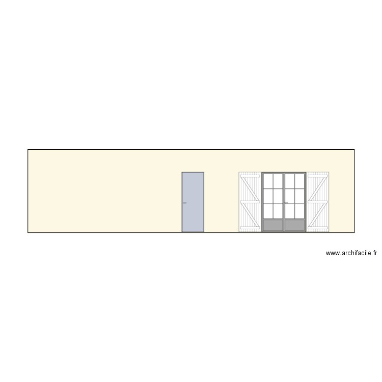 najib façade avant ite. Plan de 0 pièce et 0 m2