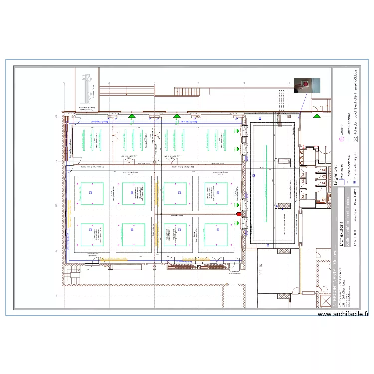 projecteur inter. Plan de 
