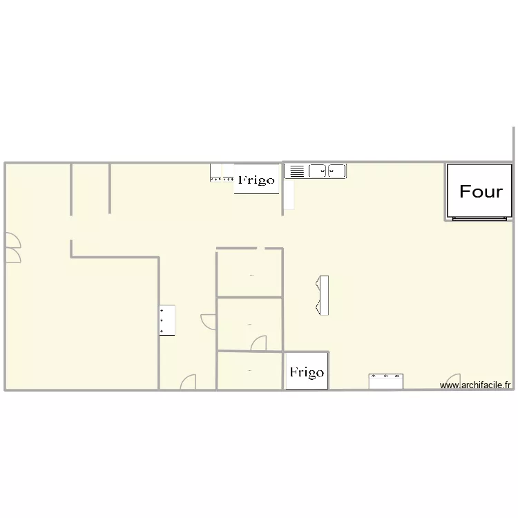 TRAVAIL. Plan de 3  et 5167 m²