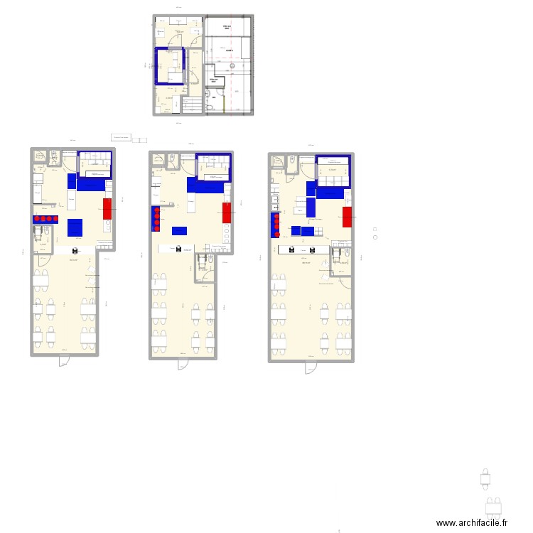 Océanis. Plan de 21 pièces et 320 m2