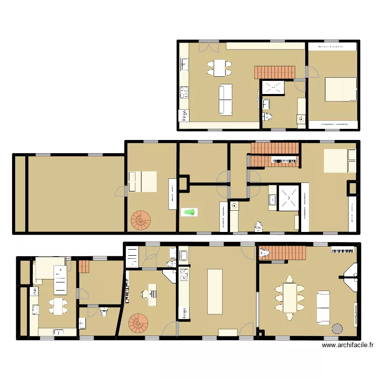 maison arrest. Plan de 20 et 368 m² maison arrest. Plan de 20 et 368 m²