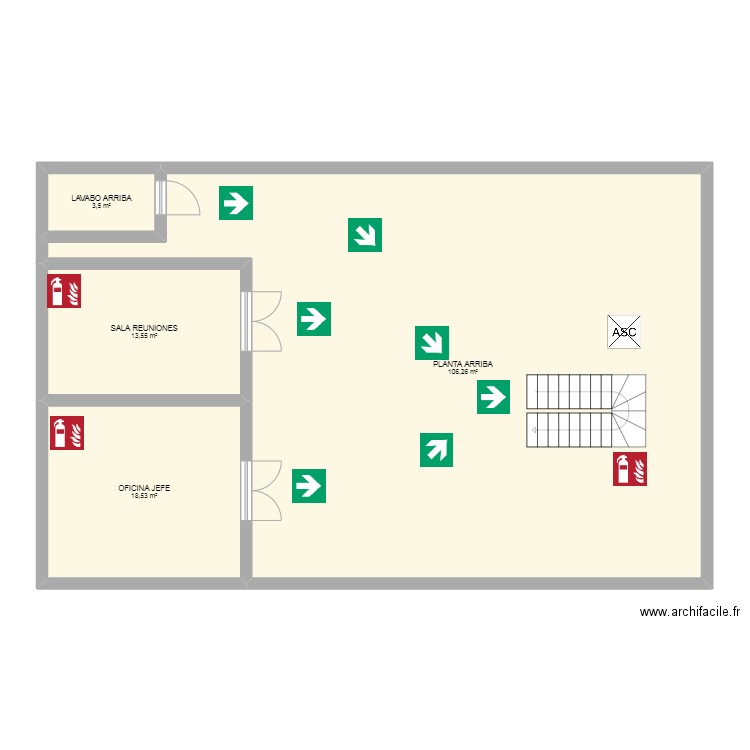 ARRIBA TALLER SELLENS. Plan de 4 pièces et 142 m2