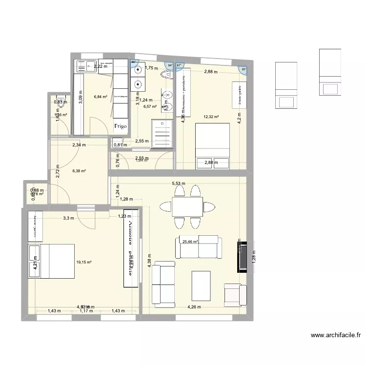 V1_Poussinette. Plan de 