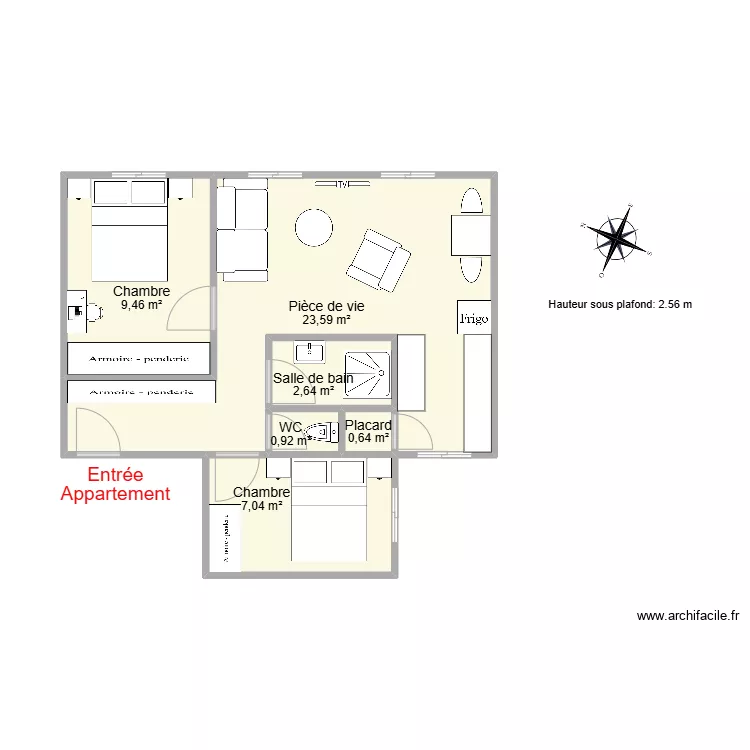 ANTOINE JEAN MARC. Plan de 