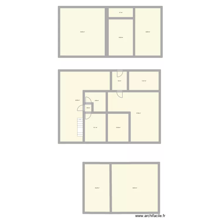 st clement. Plan de 14 et 291 m² st clement. Plan de 14 et 291 m²