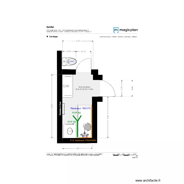 Plan Projet  Mme.Geisler. Plan de 