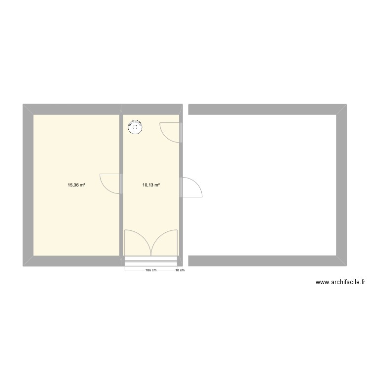 BUREAU . Plan de 0 pièce et 0 m2