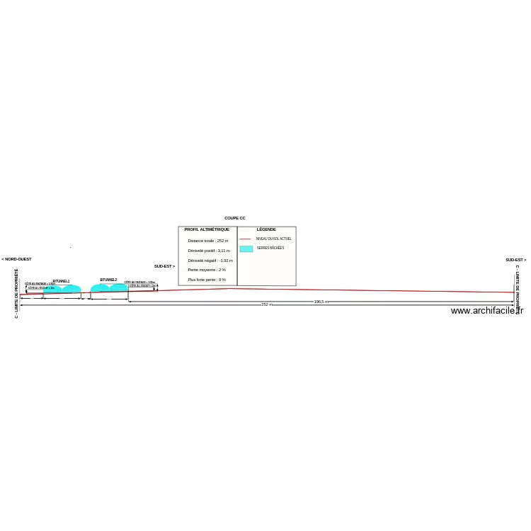 DP3_COUPE_CC. Plan de 