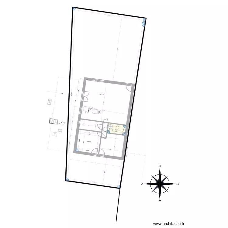 souston10. Plan de 3 Pièces et 233 m²